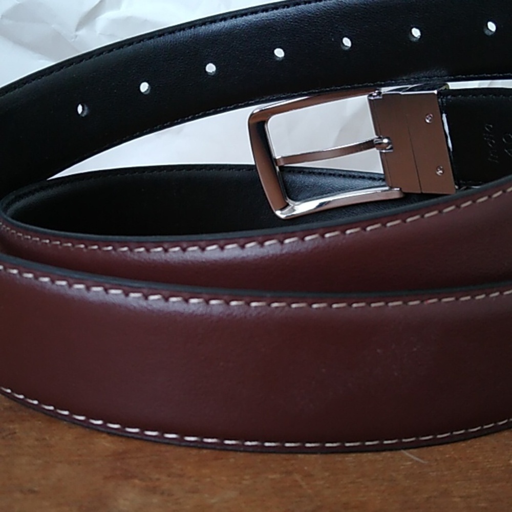 Steve Madden Brown/Black Reversible  Belt size 40 - Picture 9 of 10